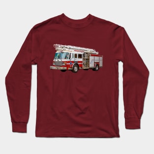 Fire engine Long Sleeve T-Shirt